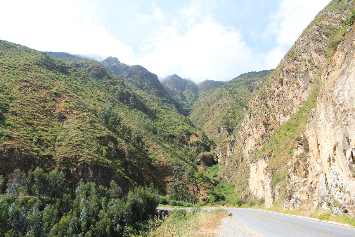 Auf der Fahrt von Huaraz nach Lima.