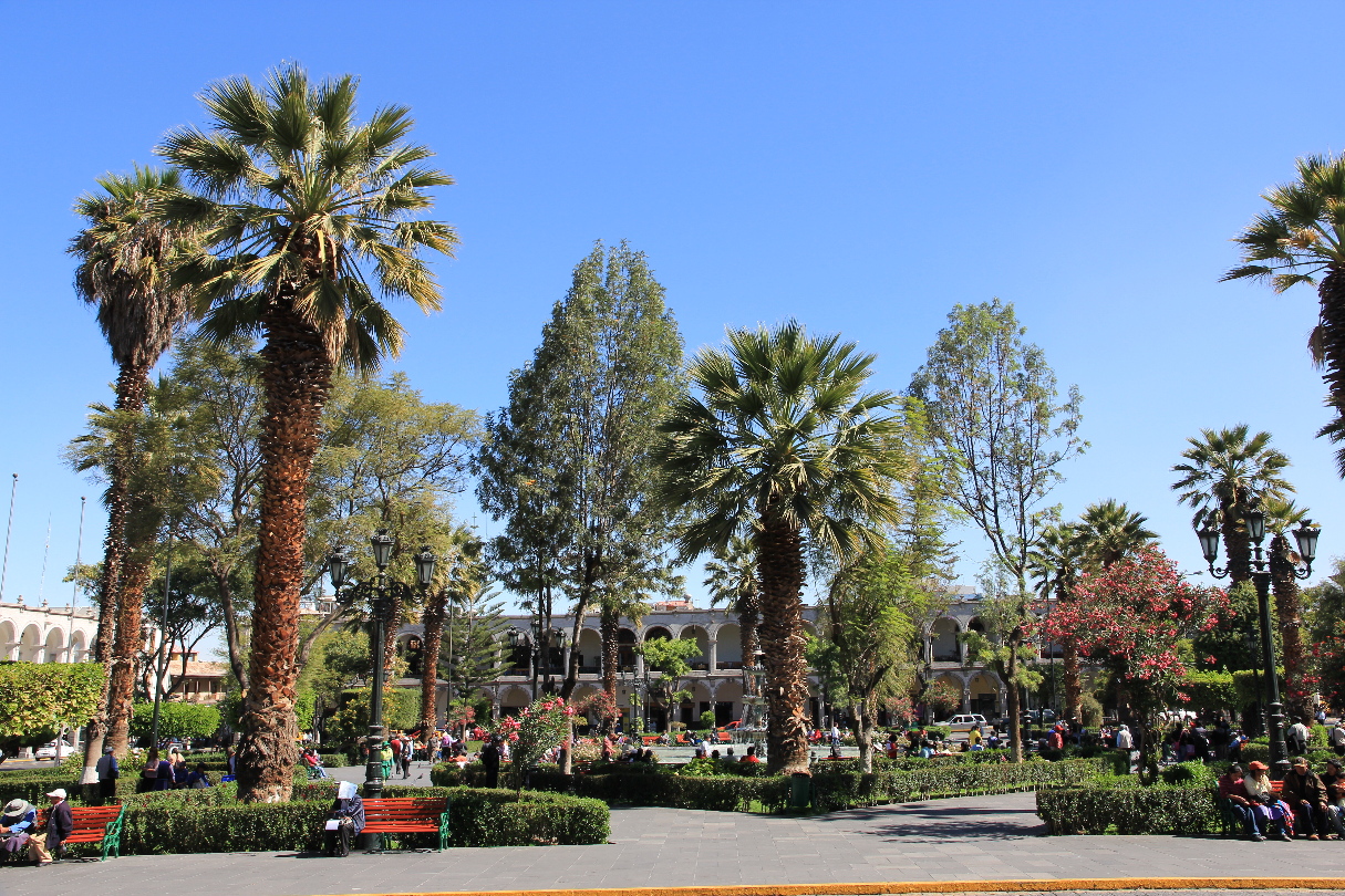 Plaza de Armas in Arequipa