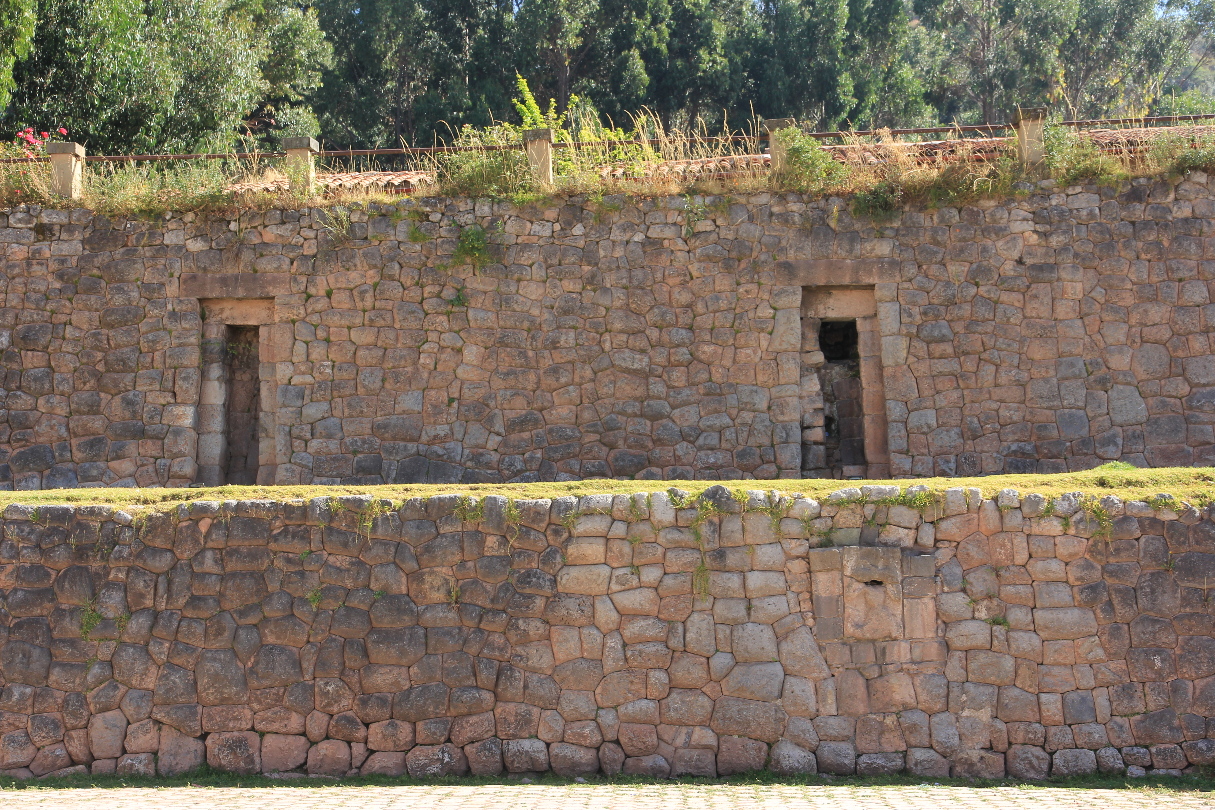 Mauern des Palastes von Manco Capac