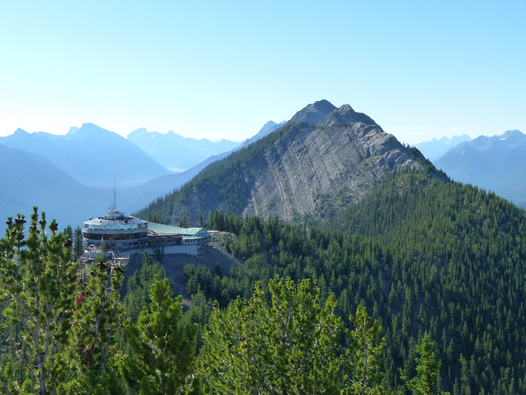 Banff: Gondelstation auf dem Sulphur Mountain
