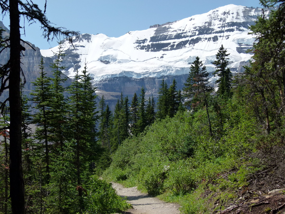 Wanderweg „Plain of Six Glaciers“