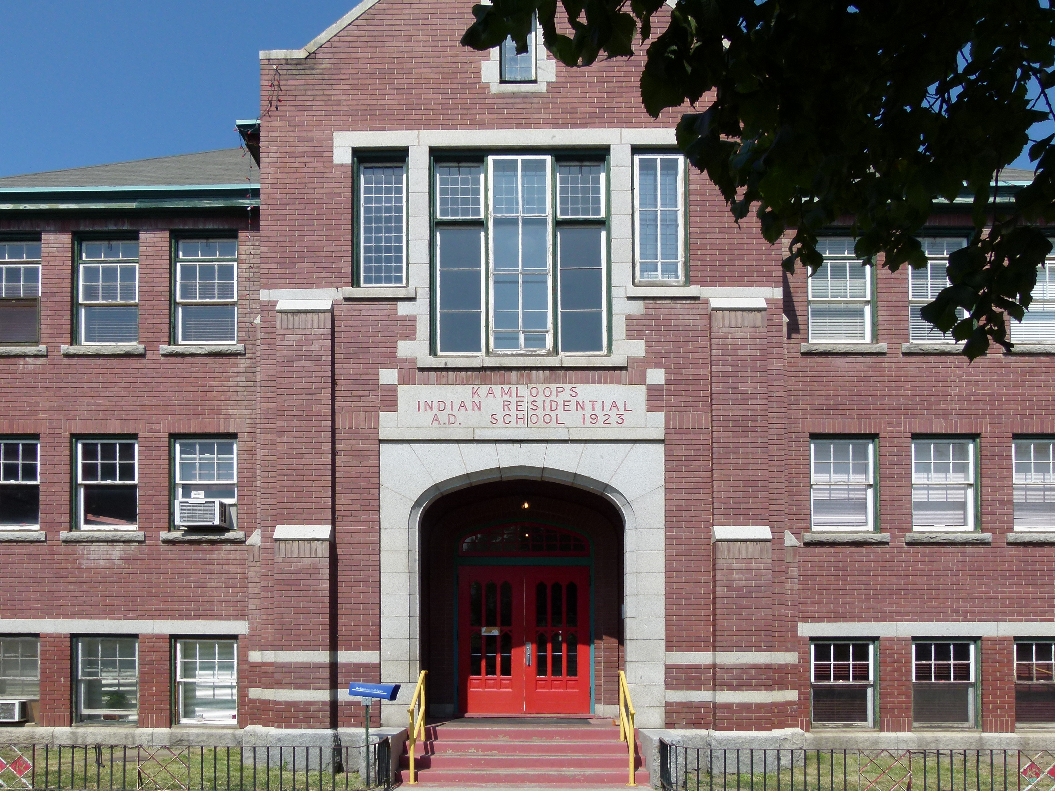 Kamloops Indian Residential School.