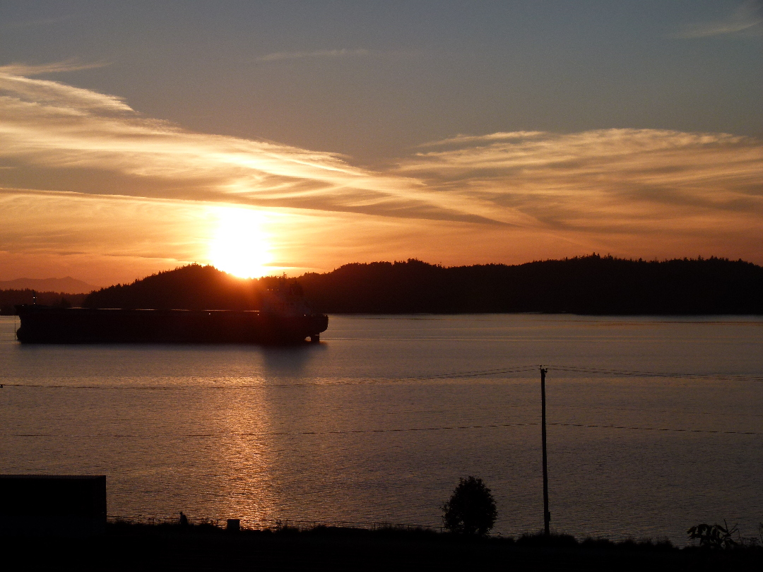 Sonnenuntergang in Prince Rupert