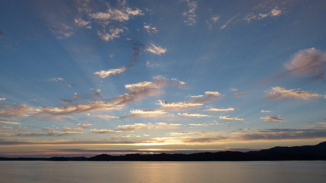 Sonnenuntergang in Prince Rupert