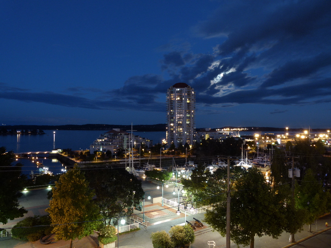 Ausblick von meinem Hotelzimmer