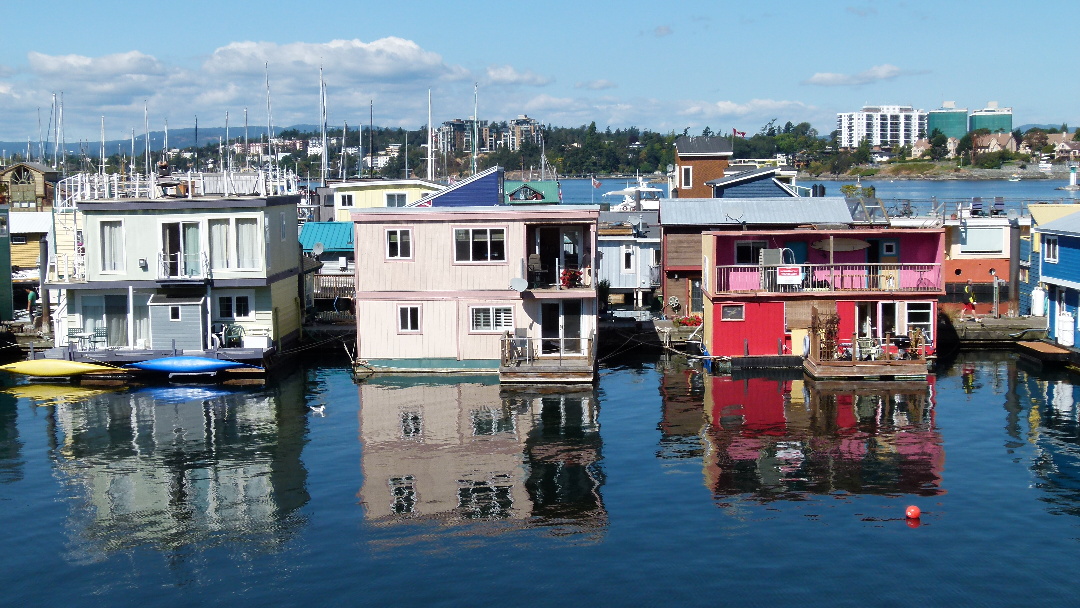 Fisherman's Wharf in Victoria.