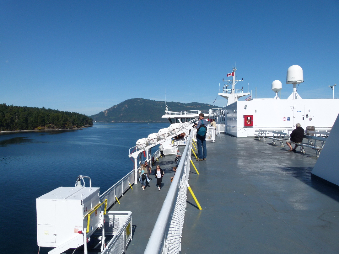 berfahrt von Victoria nach Vancouver