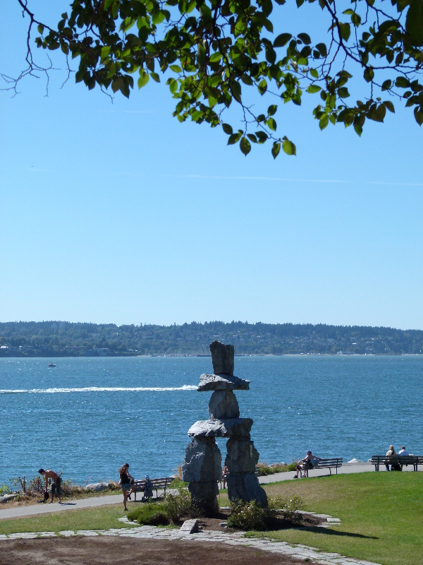 Inuksuk an der English Bay