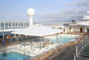 Poollandschaft der Norwegian Sun