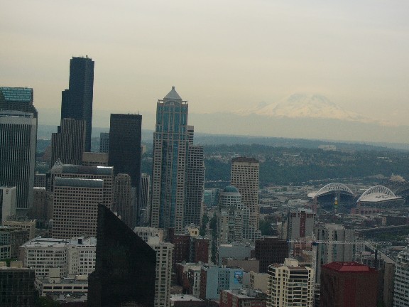 Seattle: Skyline von Bernd Ptzold