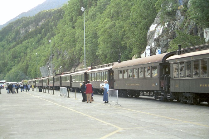 White Pass Train: Bereit zur Abfahrt von Antje Baumann