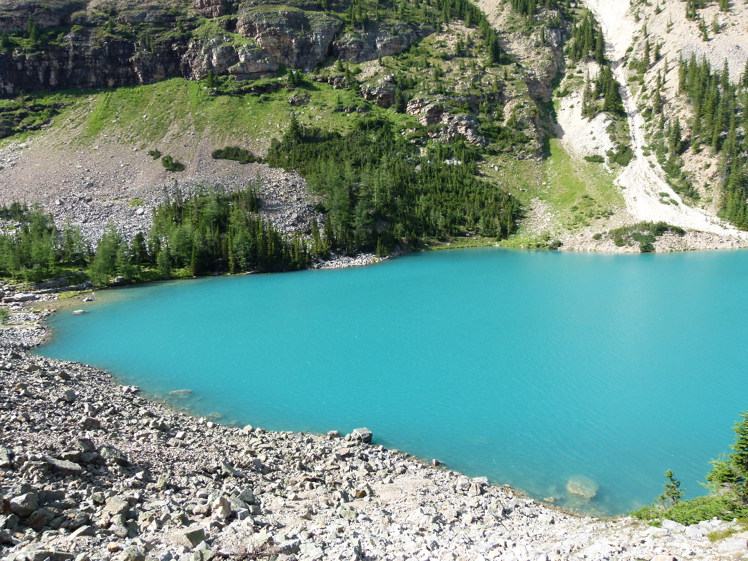Lake Agnes von Antje Baumann